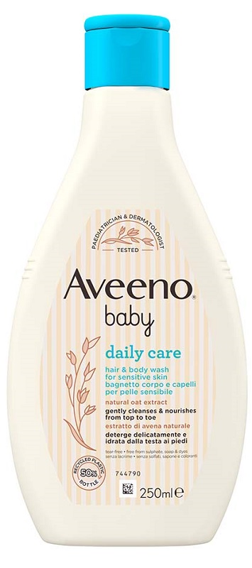 AVEENO BABY BAGNETTO TESTA PIEDI 250 ML - latuafarmacia.org