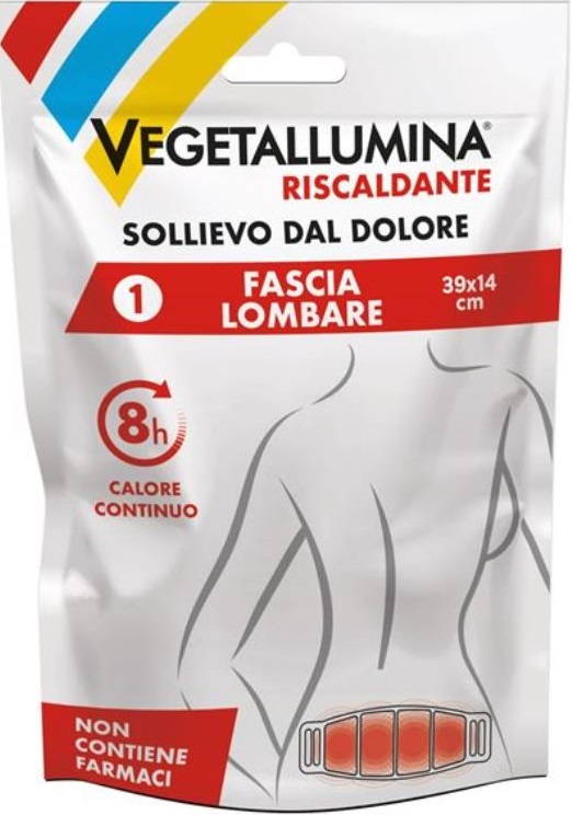 VEGETALLUMINA FASCIA LOMBARE RISCALDANTE 1 PEZZO - latuafarmacia.org