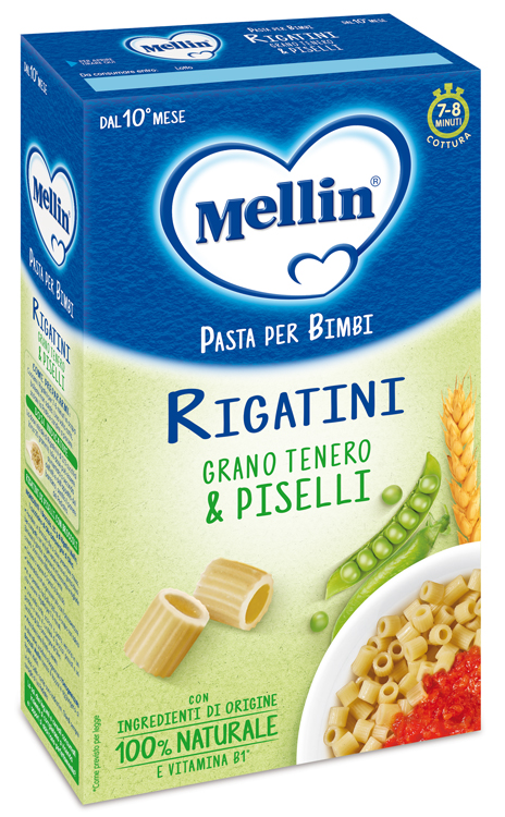 MELLIN RIGATINI CON PISELLI 280 G - latuafarmacia.org