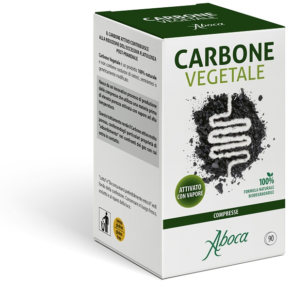 CARBONE VEGETALE 90 COMPRESSE - latuafarmacia.org