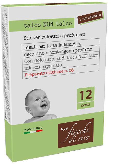 FIOCCHI DI RISO TALCO NON TALCO CEROTTI 12 PEZZI - latuafarmacia.org