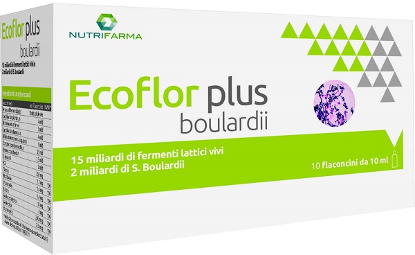 ECOFLOR PLUS BOULARDII 10 FLACONCINI - latuafarmacia.org