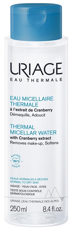 URIAGE EAU MICELLAIRE THERMALE PELLI NORMALI SECCHE 250 ML - latuafarmacia.org