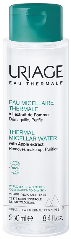 URIAGE EAU MICELLAIRE THERMALE PELLI MISTE GRASSE FLACONE 250 ML - latuafarmacia.org