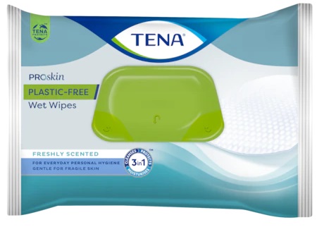 TENA WET WIPES PLASTIC FREE 48 PEZZI - latuafarmacia.org