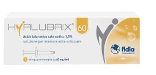 SIRINGA INTRA-ARTICOLARE HYALUBRIX 60 ACIDO IALURONICO 1,5% 60 MG 4 ML - latuafarmacia.org