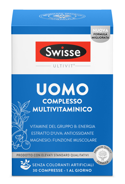 SWISSE MULTIVITAMINICO UOMO 30 COMPRESSE - latuafarmacia.org