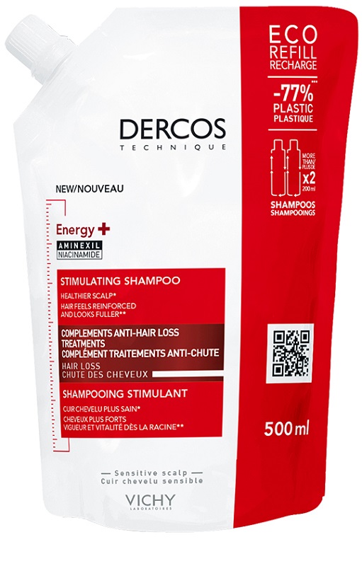 DERCOS ECO RICARICA ENERGIZZANTE 500 ML - latuafarmacia.org