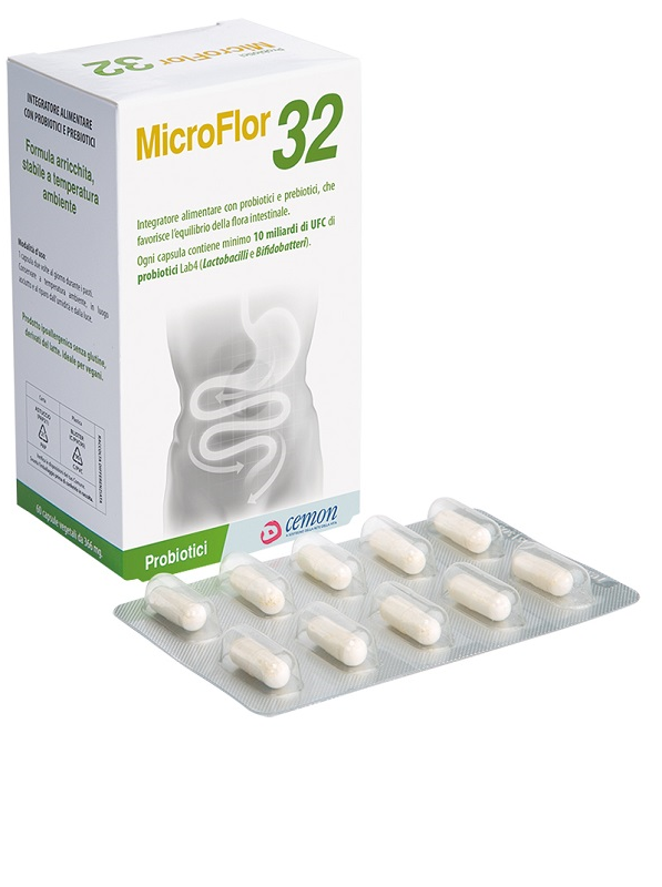 MICROFLOR 32 60 CAPSULE 366 MG NO FRIGO - latuafarmacia.org