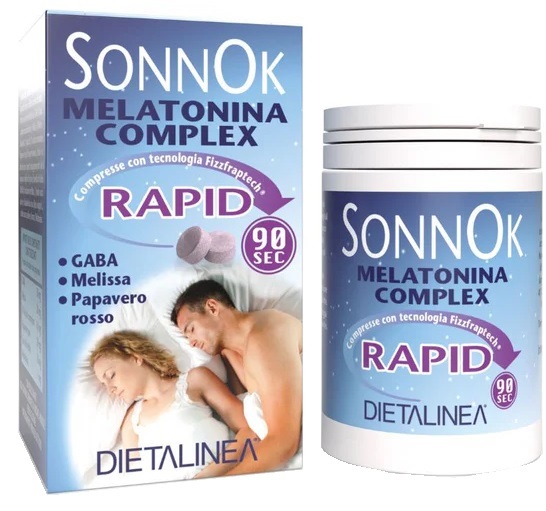 DIETALINEA SONNOK MELATONINA RAPID 60 COMPRESSE - latuafarmacia.org