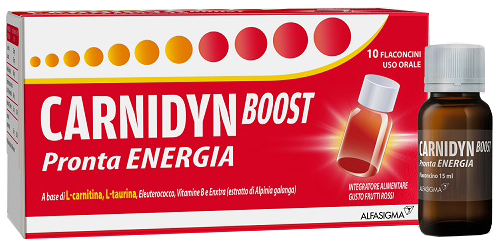 CARNIDYN BOOST 10 FLACONCINI - latuafarmacia.org