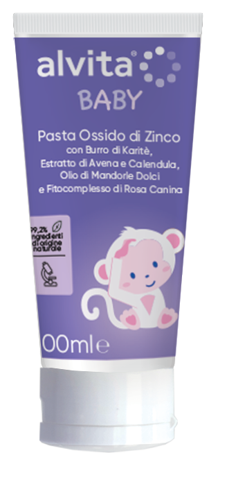 ALVITA BABY PASTA OSSIDO DI ZINCO 100 ML - latuafarmacia.org