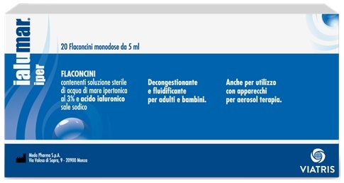 SOLUZIONE IPERTONICA 3% IALUMAR 20 FLACONCINI DA 5 ML TAGLIO PREZZO - latuafarmacia.org