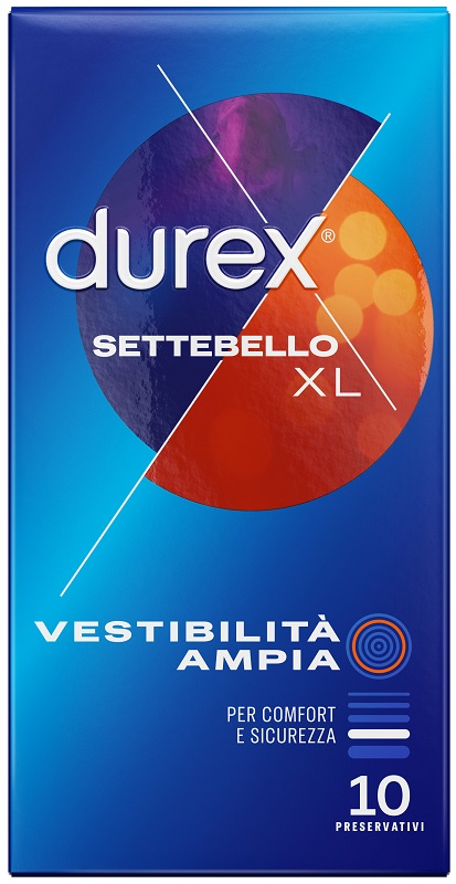 PROFILATTICO DUREX SETTEBELLO EXTRALARGE 10 PEZZI - latuafarmacia.org