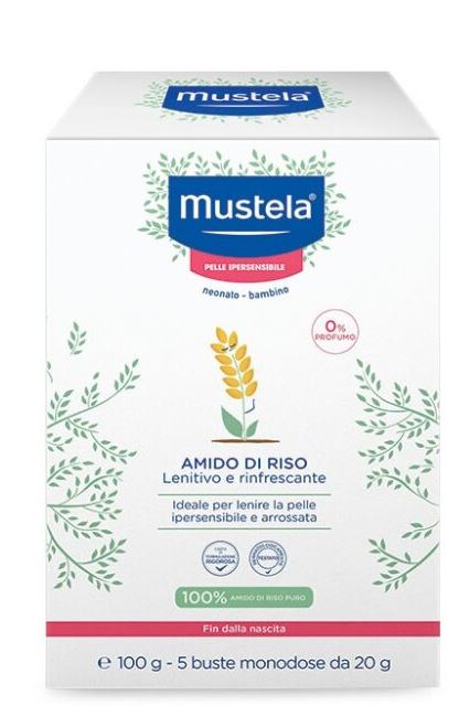 MUSTELA AMIDO DI RISO 100 G - latuafarmacia.org