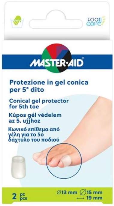 PROTEZIONE CONICA MASTER-AID FOOTCARE 5 DITO 2 PEZZI C3 - latuafarmacia.org