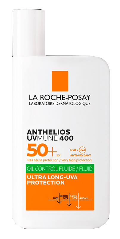ANTHELIOS FLUIDO OIL CONTROL COLORATO UVMUNE SPF50+ 50 ML - latuafarmacia.org