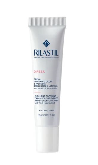 RILASTIL DIFESA CREMA CONTORNO OCCHI E PALPEBRE EMOLLIENTE E LENITIVA 15 ML - latuafarmacia.org