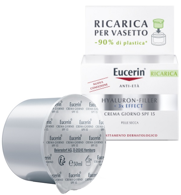 EUCERIN FACE CREAM ANTI AGE HYALURON GIORNO SPF15 50 ML - latuafarmacia.org