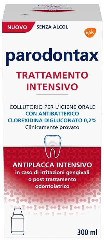 PARODONTAX TRATTAMENTO INTENSIVO CLOREXIDINA 0,2% - latuafarmacia.org