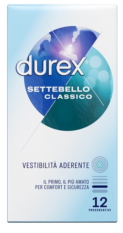 PROFILATTICO DUREX SETTEBELLO CLASSICO 12 PEZZI - latuafarmacia.org