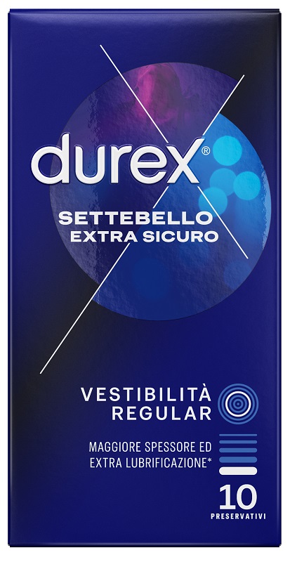 PROFILATTICO DUREX SETTEBELLO EXTRA SICURO 10 PEZZI - latuafarmacia.org