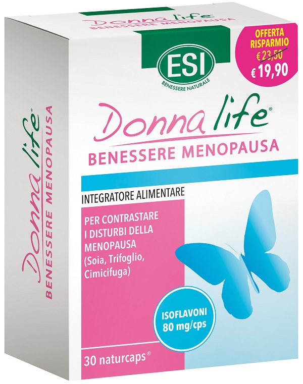 ESI DONNA LIFE MENOPAUSA OFFERTA 30 NATURCAPS - latuafarmacia.org