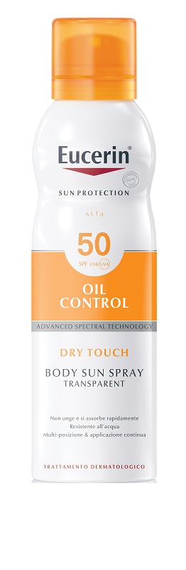 EUCERIN SUN SPRAY TOCCO SECCO SPF50 200 ML - latuafarmacia.org