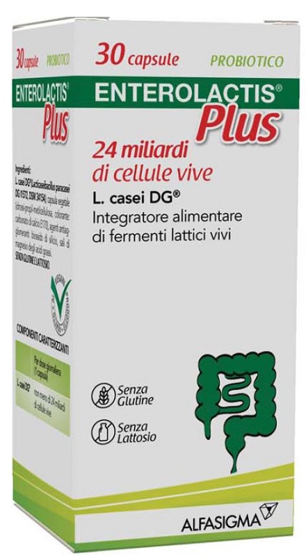 ENTEROLACTIS PLUS 30 CAPSULE - latuafarmacia.org