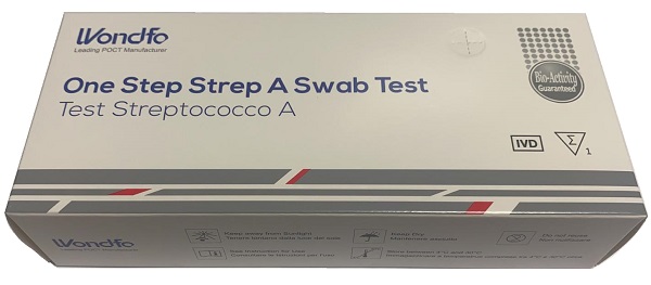 TEST AUTODIAGNOSTICO ONE STEP STREP A RILEVAZIONE QUALITATIVA ANTIGENI STREPTOCOCCO A IN TAMPONE FARINGEO 1 PEZZO - latuafarmacia.org