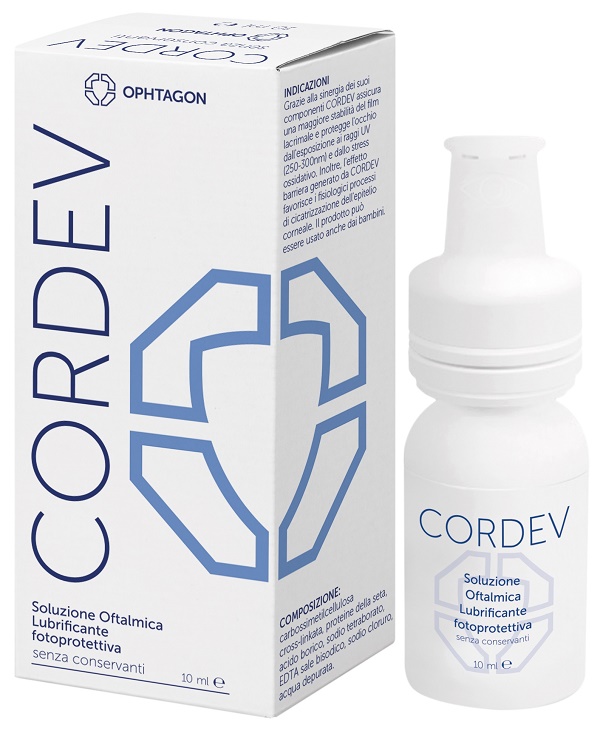 CORDEV SOLUZIONE OFTALMICA LUBRIFICANTE OF 10 ML - latuafarmacia.org