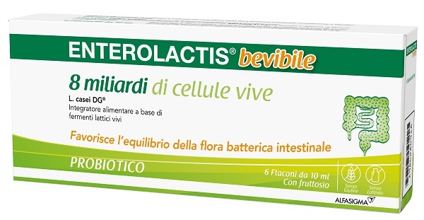 ENTEROLACTIS BEVIBILE 6 FLACONCINI X 10 ML - latuafarmacia.org