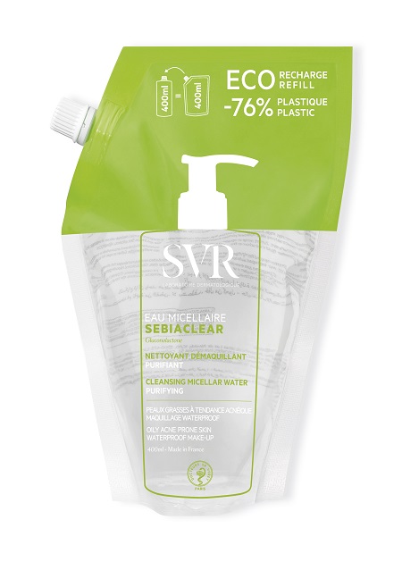 SEBIACLEAR EAU MICELLAIRE REFILL 400 ML - latuafarmacia.org