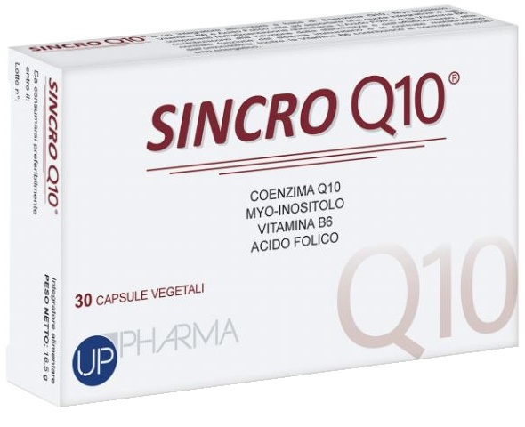 SINCRO Q10 30 CAPSULE - latuafarmacia.org