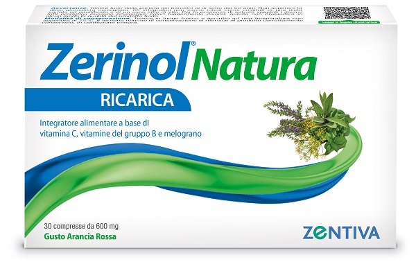 ZERINOL NATURA RICARICA 30 COMPRESSE - latuafarmacia.org