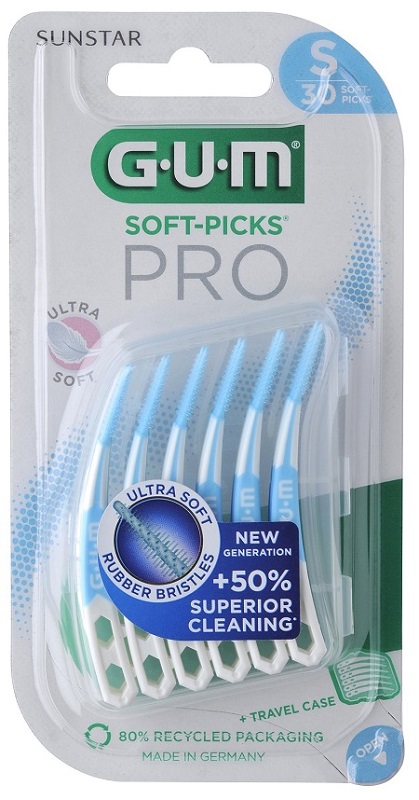 GUM SOFT PICK PRO SMALL 30 PEZZI - latuafarmacia.org