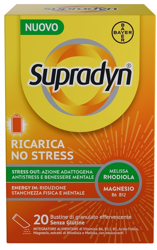 SUPRADYN RICARICA NO STRESS 20 BUSTINE - latuafarmacia.org