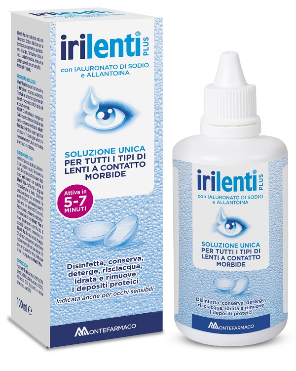 SOLUZIONE UNICA PER LENTI A CONTATTO IRILENTI 100 ML - latuafarmacia.org