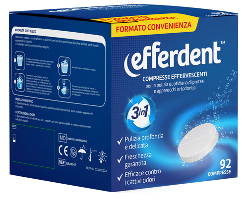 EFFERDENT 92 COMPRESSE EFFERVESCENTI - latuafarmacia.org