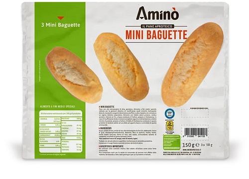 AMINO' MINI BAGUETTE 3 PEZZI DA 50 G - latuafarmacia.org