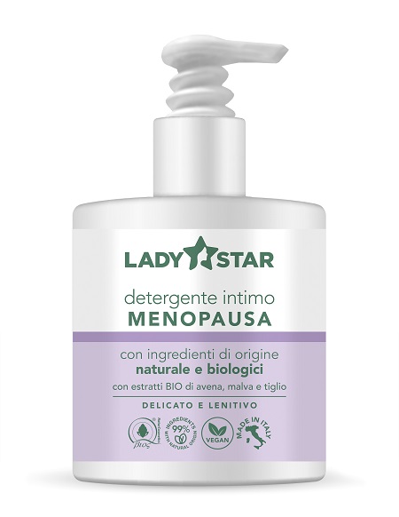 LADYSTAR DETERGENTE INTIMO DONNA IN MENOPAUSA 300 ML - latuafarmacia.org