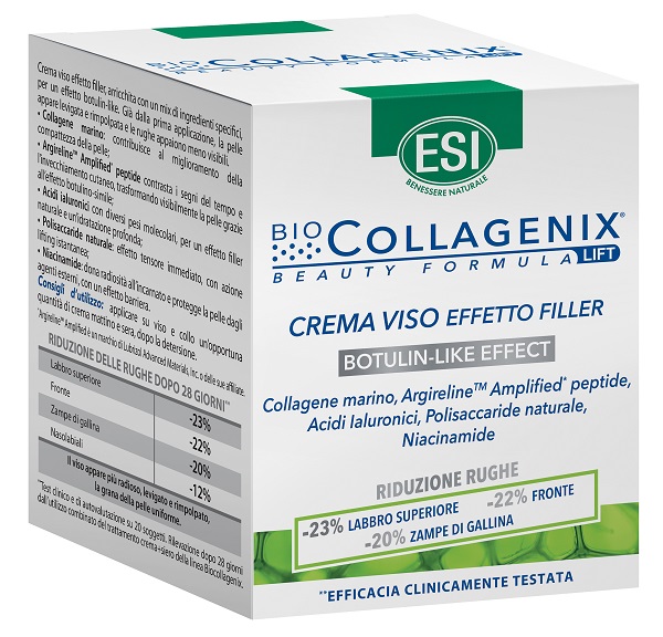ESI BIOCOLLAGENIX CREMA VISO EFFETTO FILLER 50 ML - latuafarmacia.org