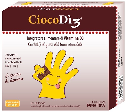 CIOCODI3 30 TAVOLETTE DI CIOCCOLATO - latuafarmacia.org