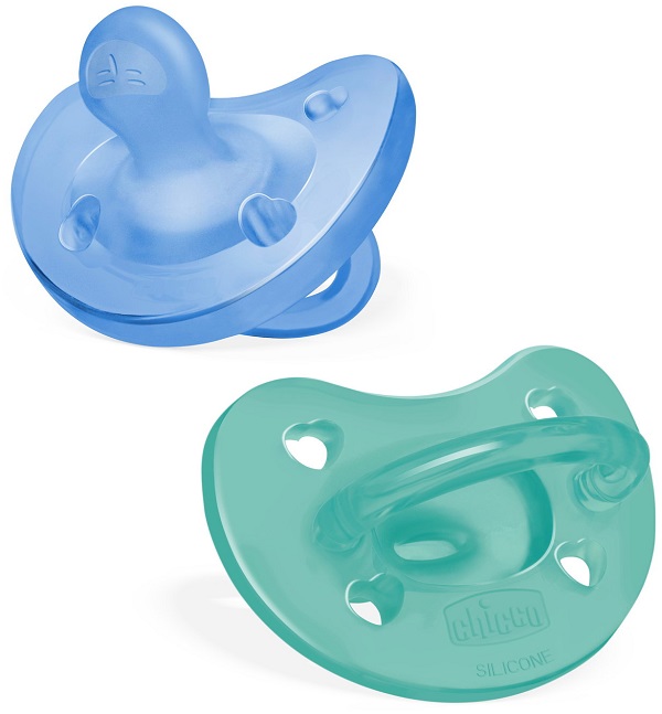 CHICCO GOMMOTTO SILICONE AZZURRO 16-36 MESI 2 PEZZI - latuafarmacia.org