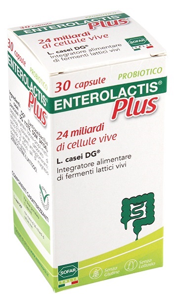 ENTEROLACTIS PLUS 30 CAPSULE - latuafarmacia.org