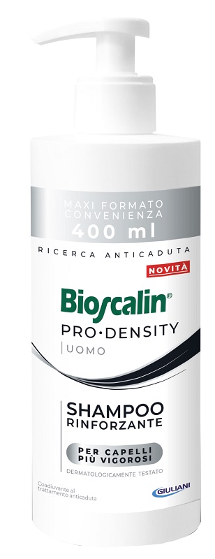 BIOSCALIN PRO DENSITY UOMO SHAMPOO RINFORZANTE 400 ML - latuafarmacia.org