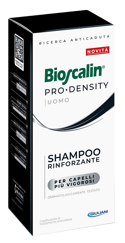 BIOSCALIN PRO DENSITY UOMO SHAMPOO RINFORZANTE 200 ML - latuafarmacia.org