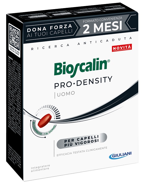 BIOSCALIN PRO DENSITY UOMO 60 COMPRESSE - latuafarmacia.org