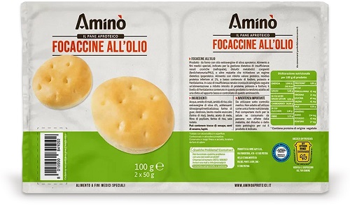 AMINO' FOCACCINE OLIO 100 G - latuafarmacia.org