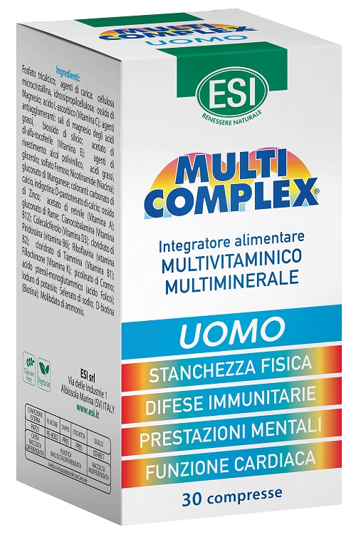 ESI MULTICOMPLEX UOMO 30 COMPRESSE - latuafarmacia.org